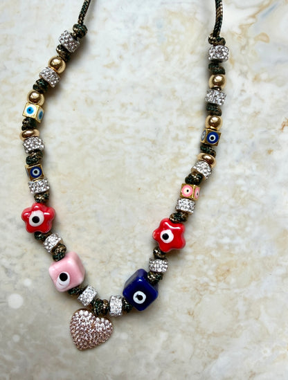 Elysia paracord necklace