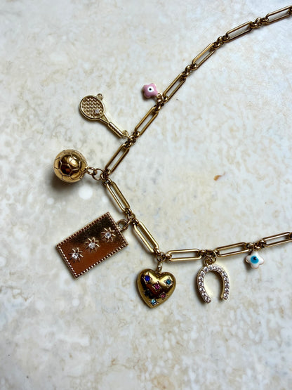 Amulet charm necklace