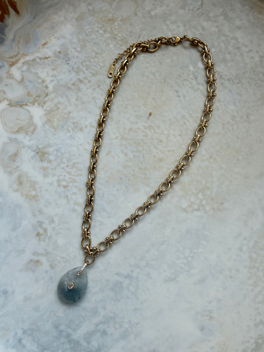 Horizon Stone Necklace