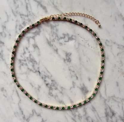 Ibiza Sundown Tennis Necklace