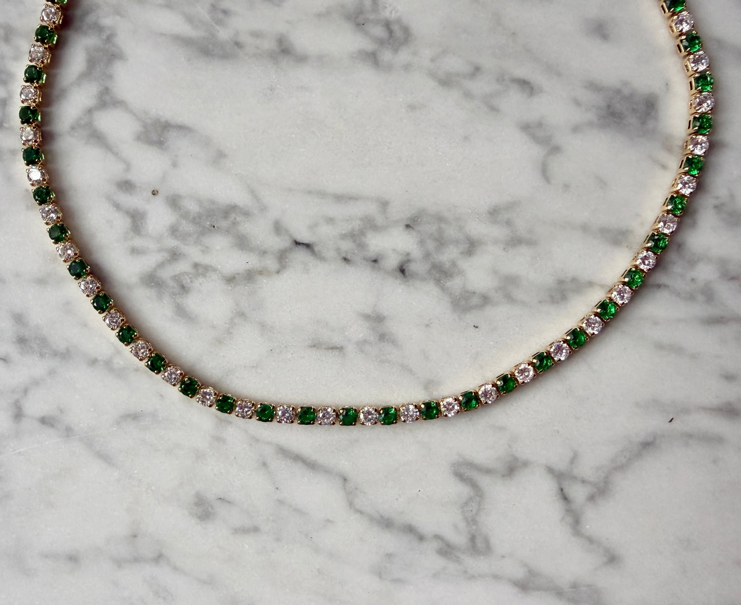 Ibiza Sundown Tennis Necklace
