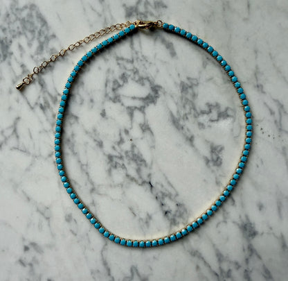 Ibiza Sundown Tennis Necklace