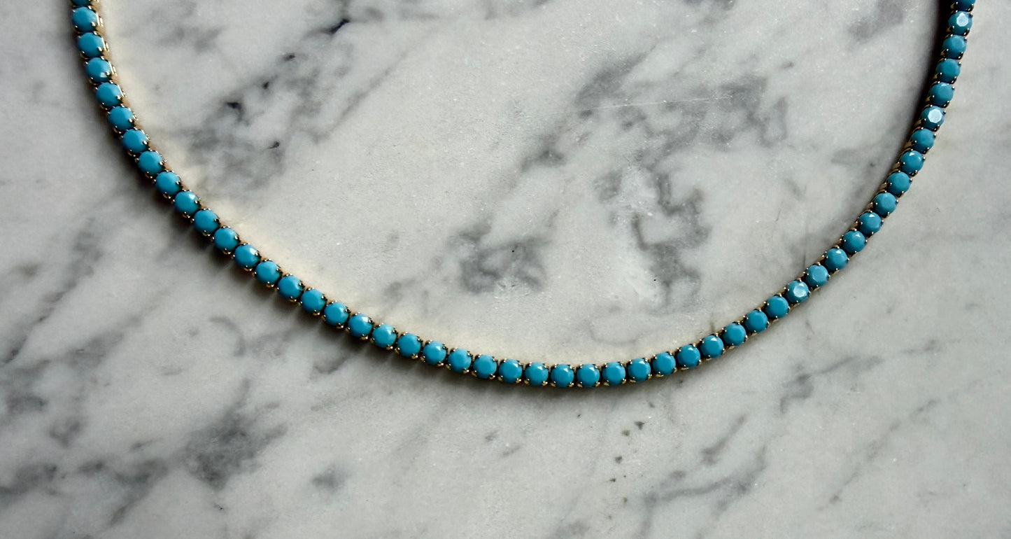 Ibiza Sundown Tennis Necklace