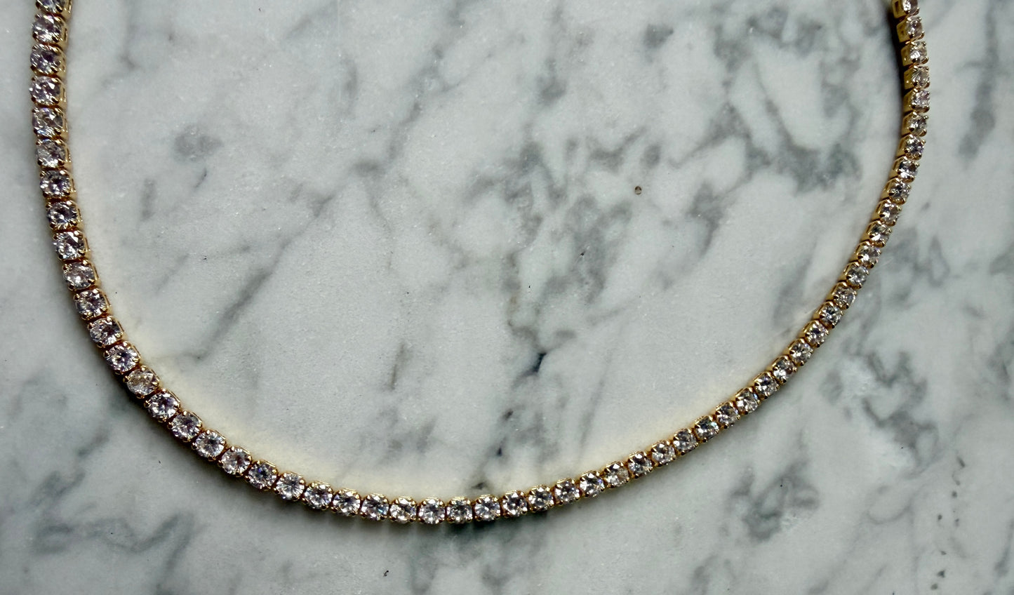Ibiza Sundown Tennis Necklace