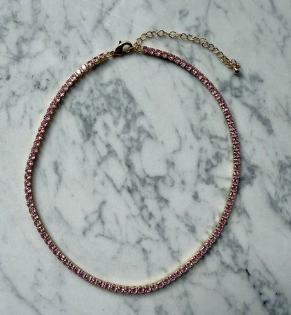 Ibiza Sundown Tennis Necklace