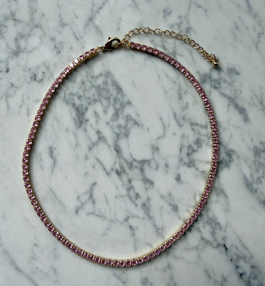 Ibiza Sundown Tennis Necklace