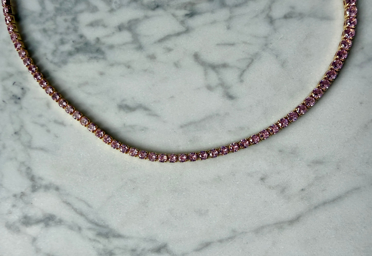 Ibiza Sundown Tennis Necklace