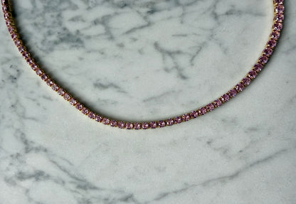 Ibiza Sundown Tennis Necklace