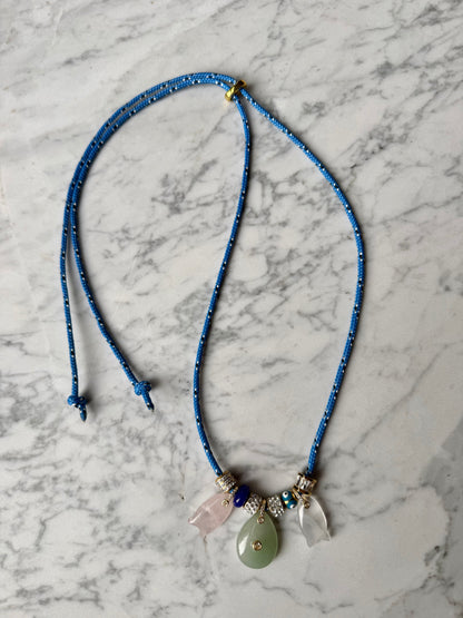 Liora Paracord Charm Necklace