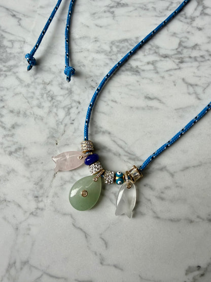 Liora Paracord Charm Necklace
