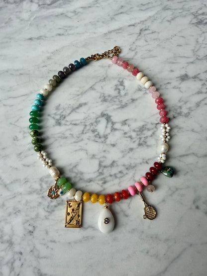 Solar Charm Necklace