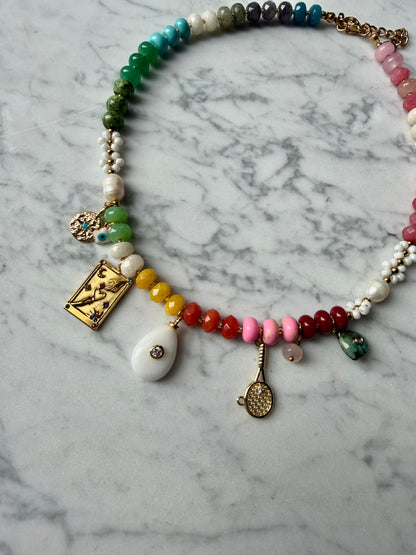 Solar Charm Necklace