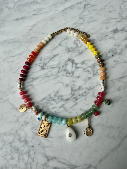 Solar Charm Necklace