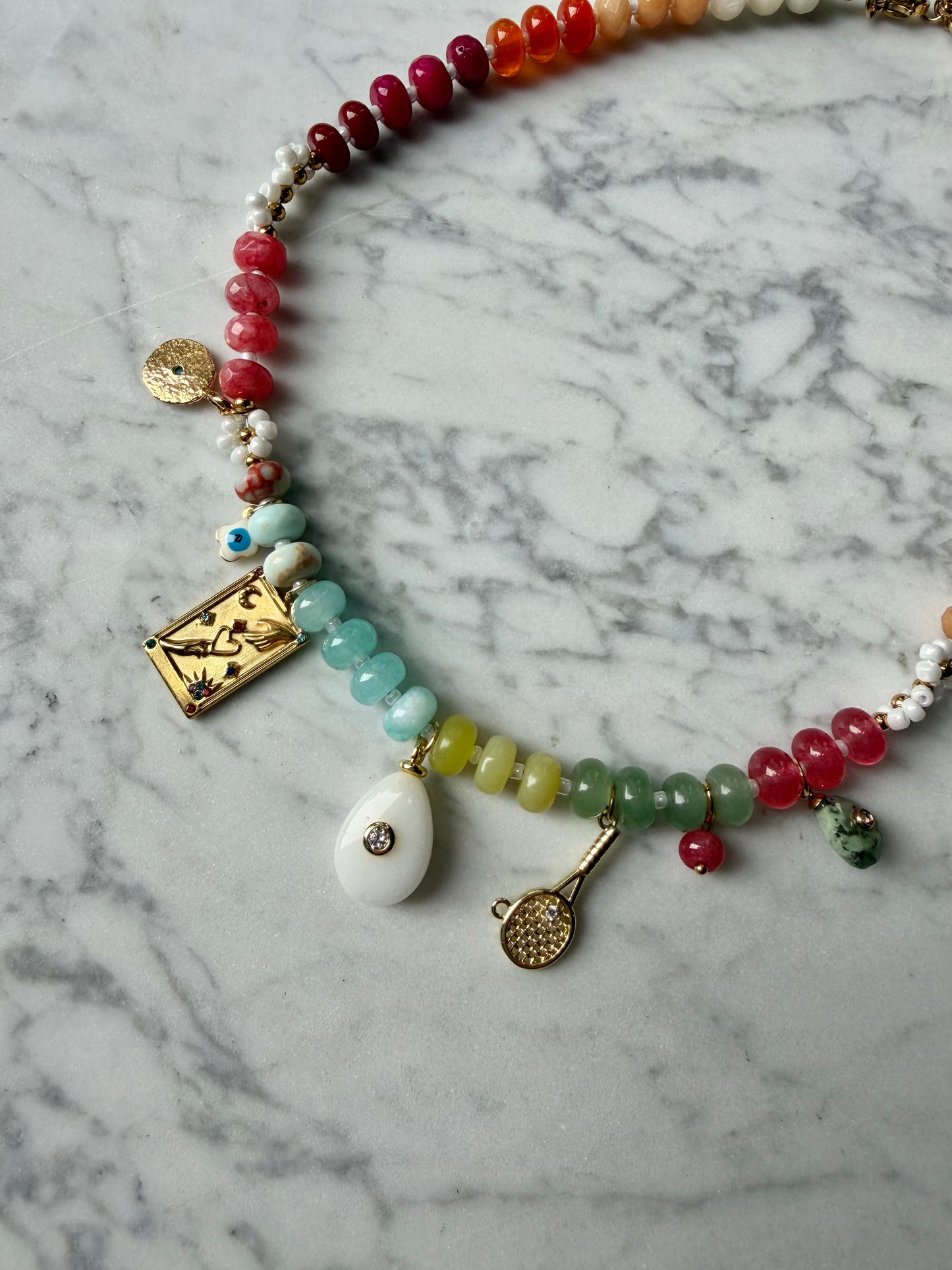 Solar Charm Necklace