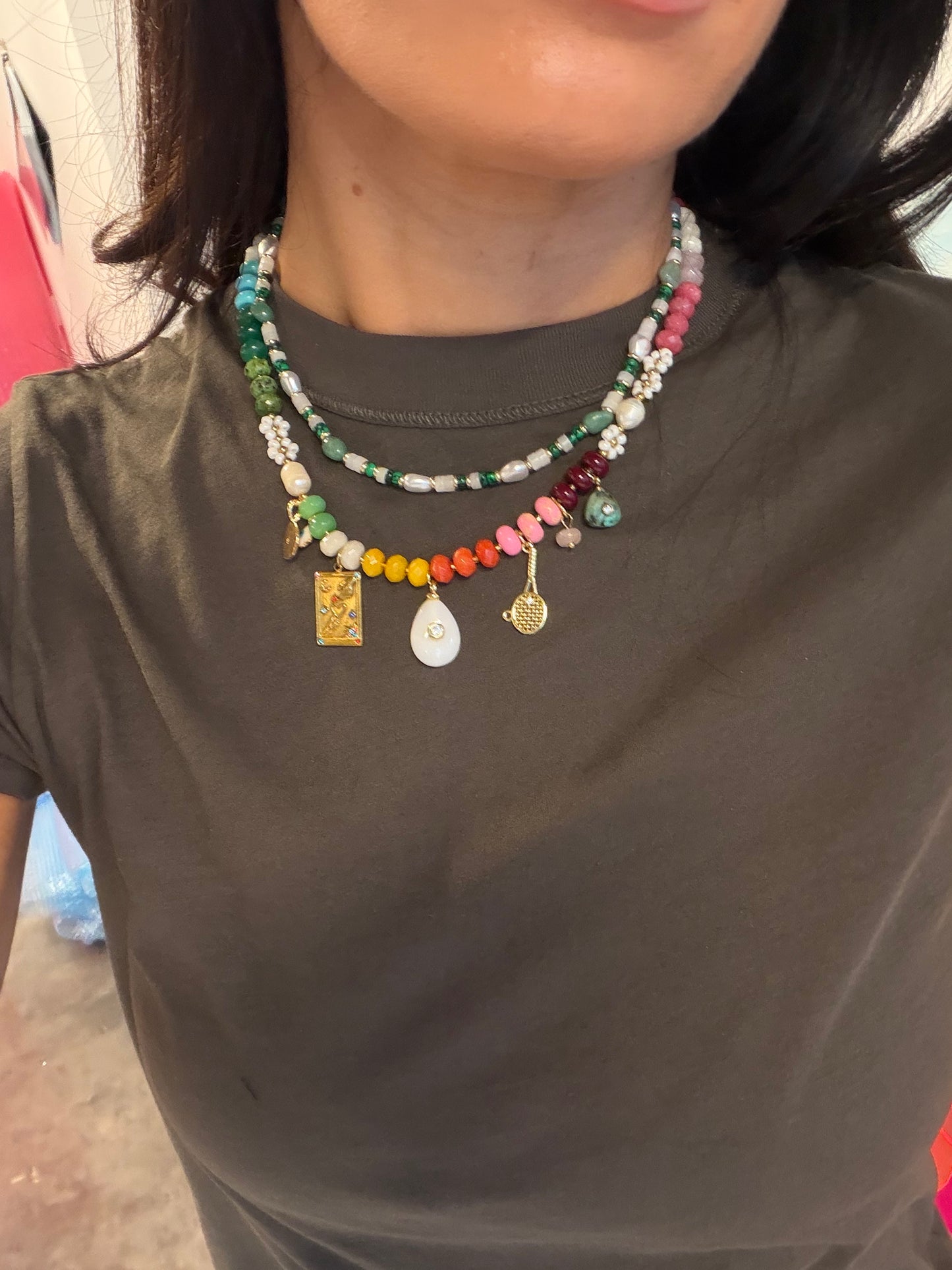 Solar Charm Necklace