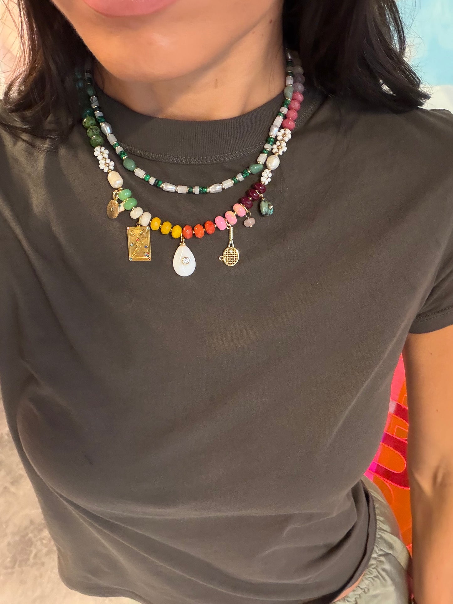 Solar Charm Necklace
