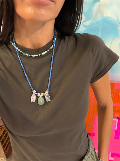Liora Paracord Charm Necklace