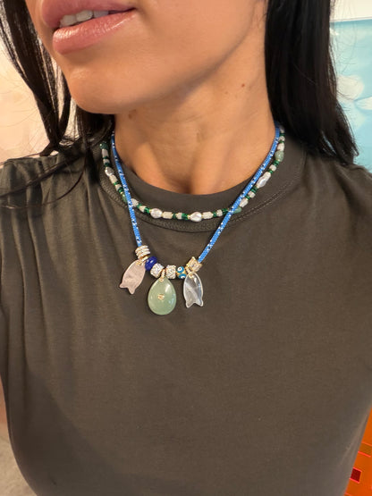 Liora Paracord Charm Necklace