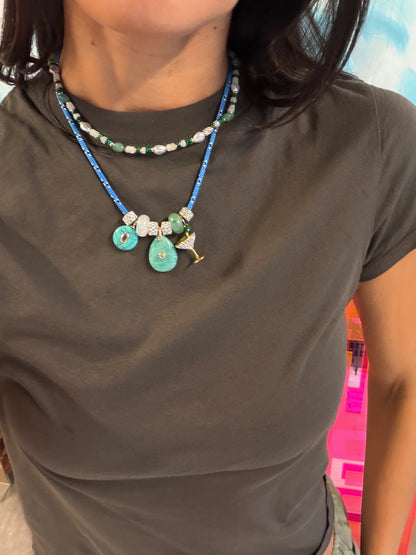 Riviera Paracord Charm Necklace