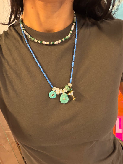 Riviera Paracord Charm Necklace