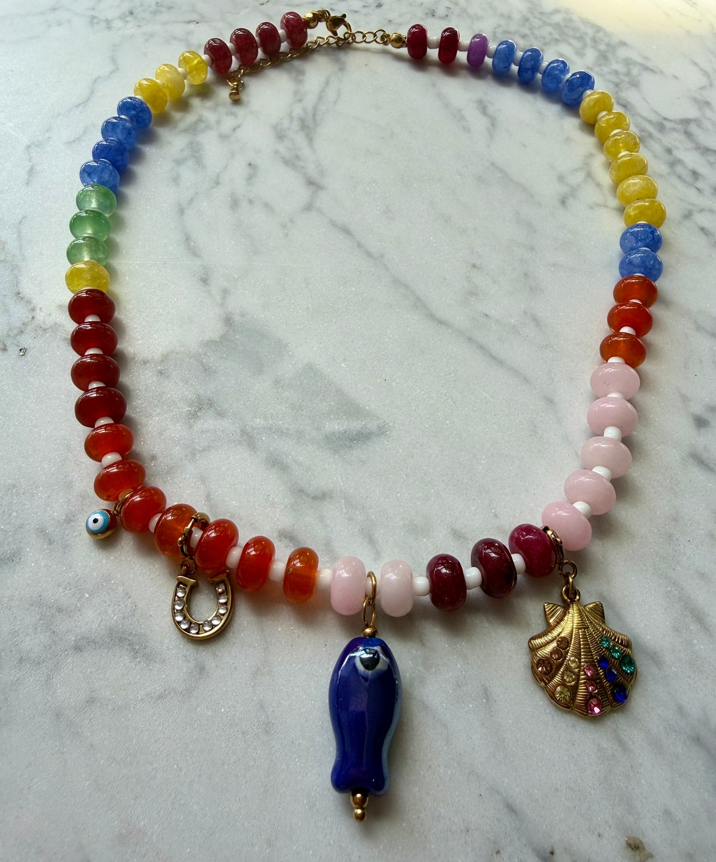 Saltwater Charm Necklace