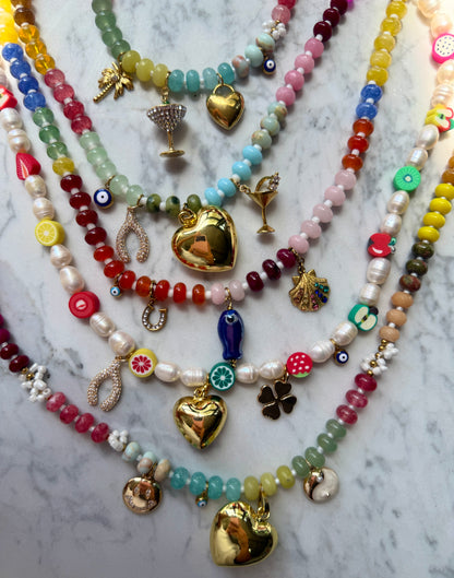 Saltwater Charm Necklace