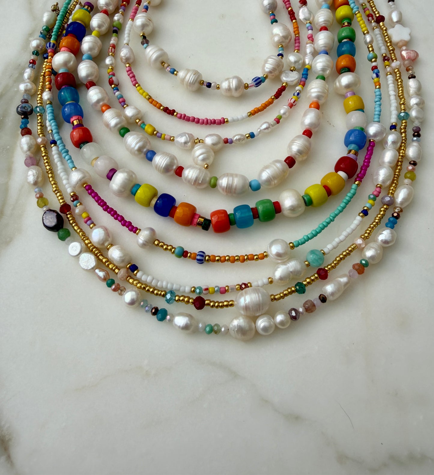 Oceanic Freshwater Pearl Necklace