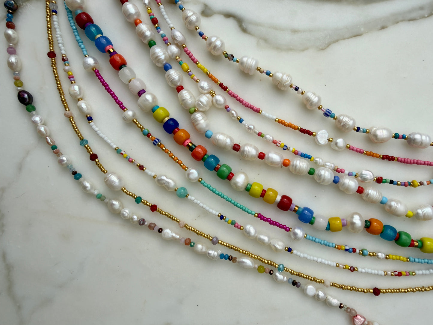 Oceanic Freshwater Pearl Necklace