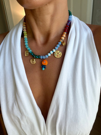 Seaglass Charm Necklace