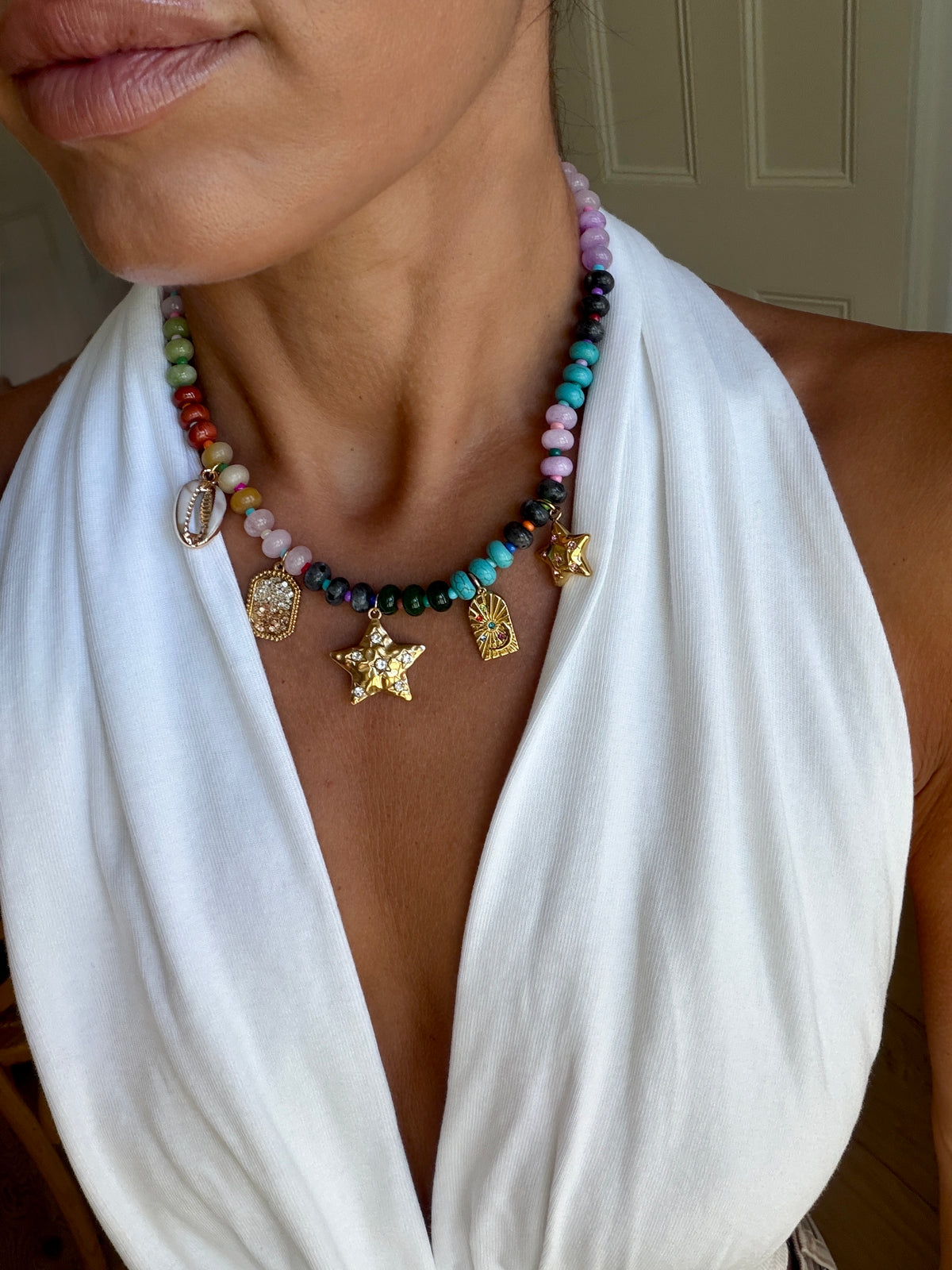 Alba Charm Necklace