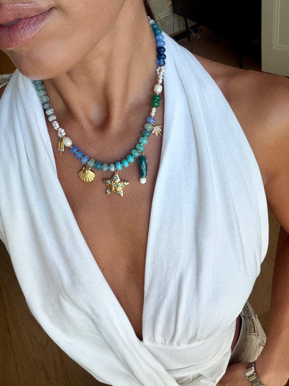 Saffron Charm Necklace