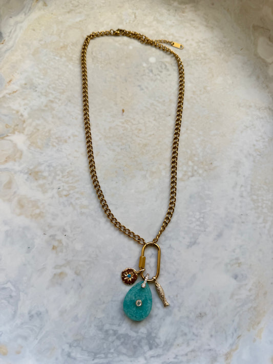 Sunrise Charm Necklace