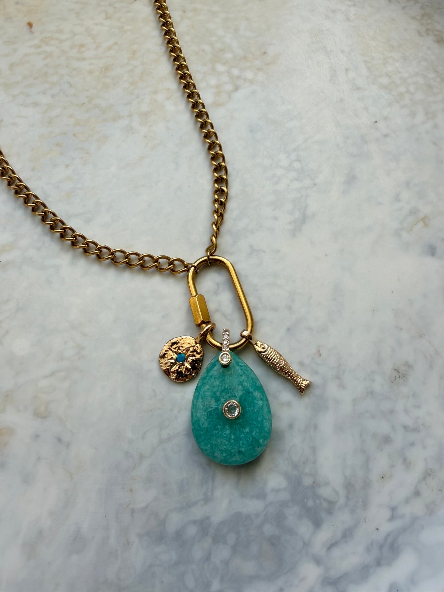 Sunrise Charm Necklace