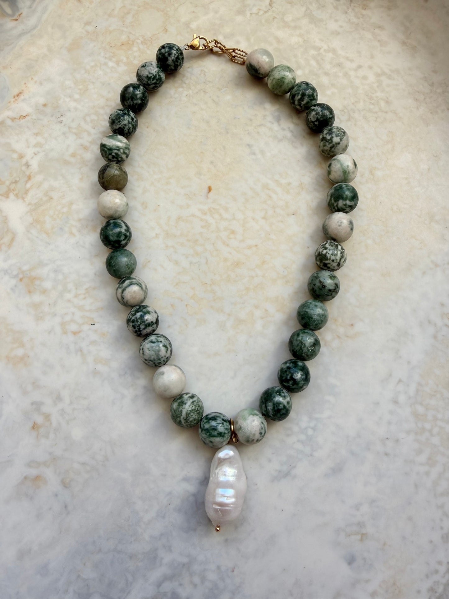 Sunbaked Pearl Necklace