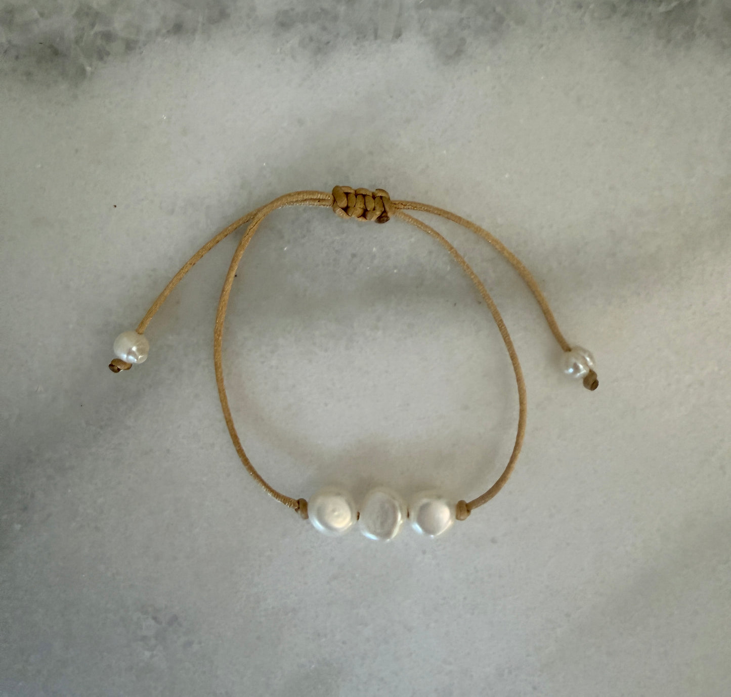 Bare Pearl Bracelet