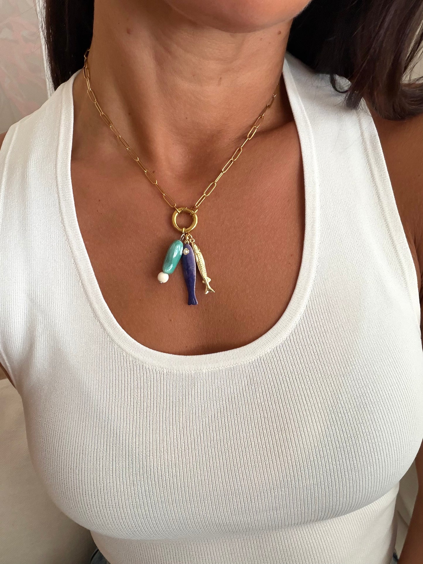 Aurora Charm Necklace