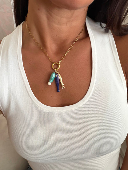 Aurora Charm Necklace