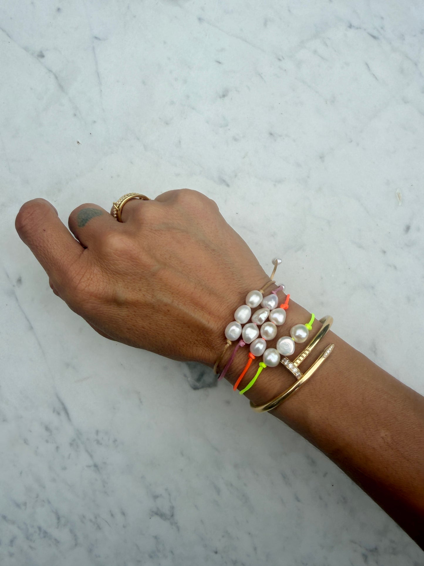 Bare Pearl Bracelet