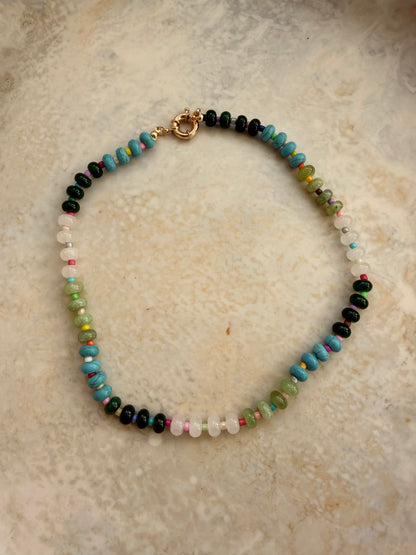 Beachside Beaded Necklace